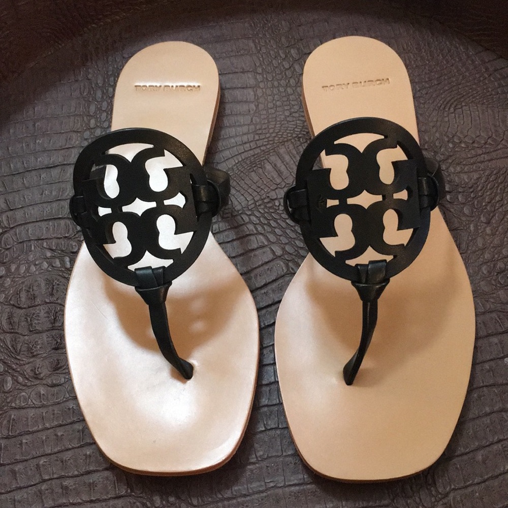 SOLD‼️ NEW✨Tory Burch Miller Square Toe Sandals - Picture 4 of 7